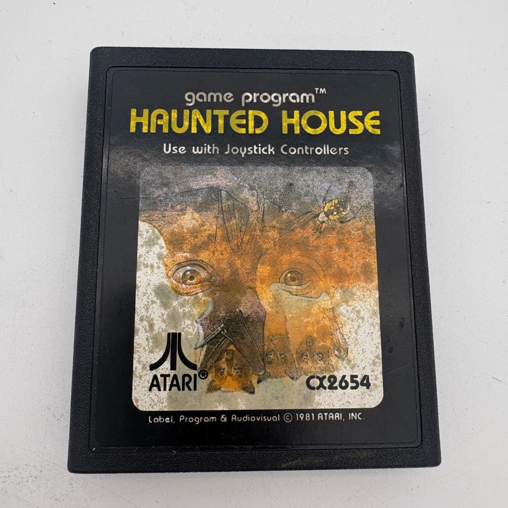 Atari 2600 Haunted‎ House CX2654 Cartridge Only Vintage Video Game Untested